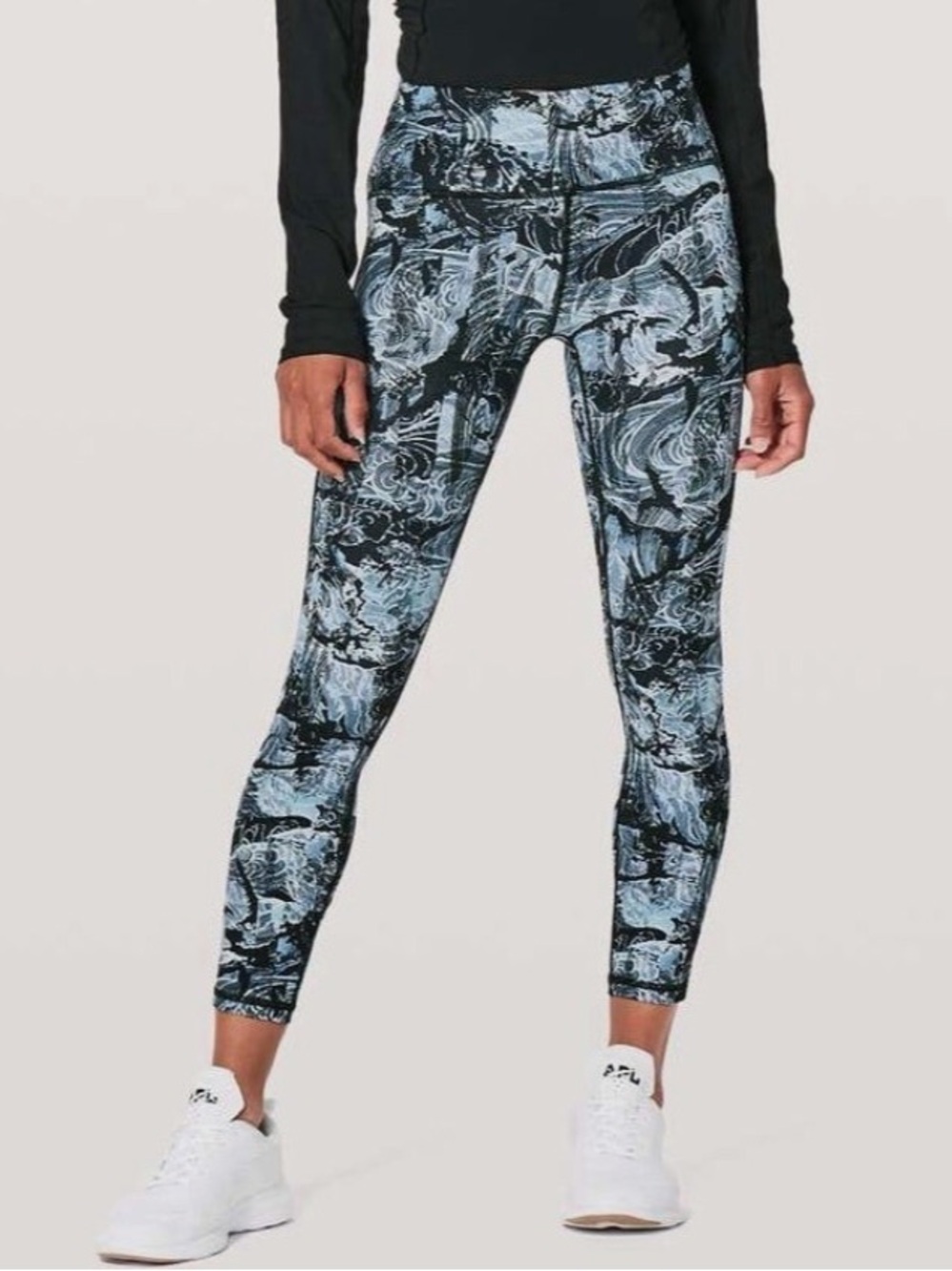 Lululemon Train Times 7/8 Pant Leggings 4 Stretch Athletic Gym Workout Training